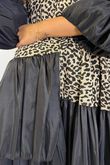 Oscar Rue Dress Micro Leopard /29 =